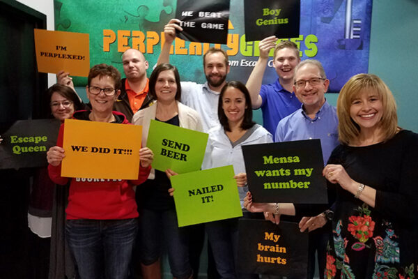 Macy's team building at Perplexity Games Escape Room - Cleveland